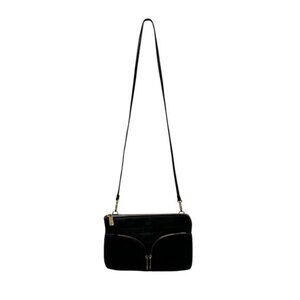 Tutilo New York Boost Crossbody Handbag Purse Black Nylon Travel Bag Clutch
